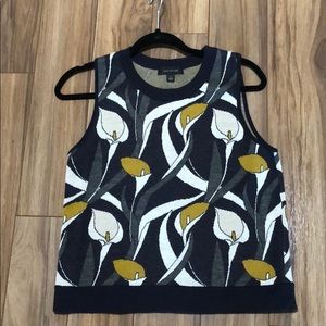 Ann Taylor Sleeveless Wool Sweater